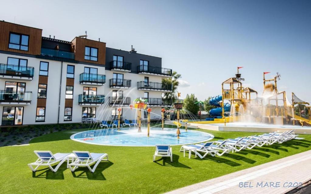 Bel Mare Aqua Apartament Parking Gratis + Taras Мендзыздрое Экстерьер фото